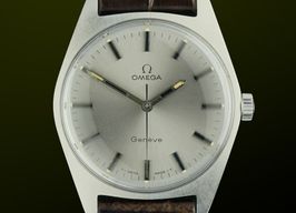 Omega Genève 135.041 (1970) - Silver dial 34 mm Steel case