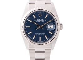 Rolex Datejust 36 126234 (2024) - Blauw wijzerplaat 36mm Staal