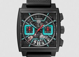TAG Heuer Monaco CBL2184.FT6236 (2025) - Zwart wijzerplaat 39mm Titanium