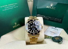 Rolex Submariner Date 126618LN (2022) - Black dial 41 mm Yellow Gold case