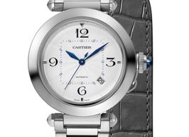 Cartier Pasha WSPA0009 (2023) - Wit wijzerplaat 41mm Staal