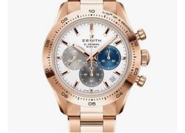 Zenith Chronomaster Sport 18.3101.3600/69.M3100 (2024) - White dial 41 mm Rose Gold case