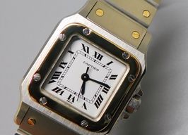 Cartier Santos Galbée 0902 (2000) - White dial 24 mm Steel case
