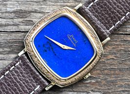 Piaget Vintage 12434 (1972) - Blue dial 32 mm Yellow Gold case
