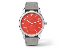 NOMOS Club Campus 723 (2024) - Rood wijzerplaat 39mm Staal