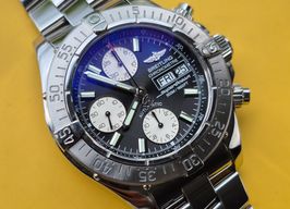 Breitling Superocean Chronograph II A13340 (2006) - Black dial 42 mm Steel case