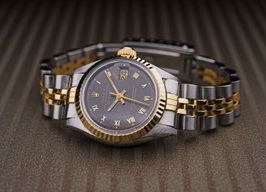Rolex Lady-Datejust 6917 (1980) - Black dial 26 mm Gold/Steel case