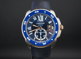 Cartier Calibre de Cartier Diver W2CA0008 (2022) - Blue dial 42 mm Steel case