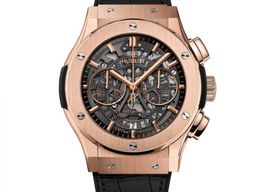 Hublot Classic Fusion Aerofusion 525.ox.0180.lr (2023) - Transparent dial 45 mm Rose Gold case