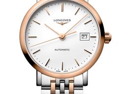 Longines Elegant L4.310.5.19.7 (2026) - White dial 29 mm Gold/Steel case