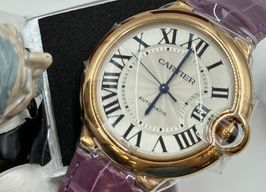 Cartier Ballon Bleu 36mm WGBB0009 (2024) - Zilver wijzerplaat 36mm Roségoud