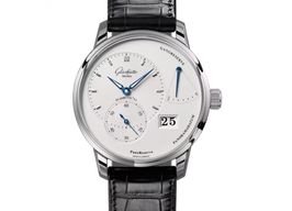 Glashütte Original PanoReserve 1-65-01-22-12-01 (2024) - White dial 40 mm Steel case