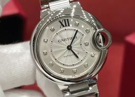 Cartier Ballon Bleu 33mm WE902074 (2022) - Zilver wijzerplaat 33mm Staal