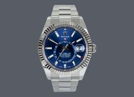 Rolex Sky-Dweller 326934 (2018) - Blauw wijzerplaat 42mm Staal