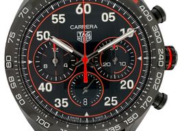 TAG Heuer Carrera Porsche Chronograph Special Edition CBN2A1M.FC6526 (2023) - Black dial 44 mm Ceramic case