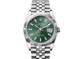 Rolex Datejust 36 126234 (2024) - Groen wijzerplaat 36mm Staal