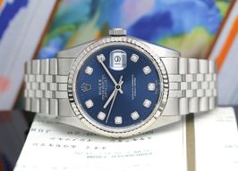 Rolex Datejust 36 16234 (1998) - Blue dial 36 mm Steel case