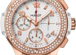 Hublot Big Bang 41 mm 341.PE.230.RW.114 (2023) - Wit wijzerplaat 41mm Roségoud