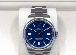 Rolex Oyster Perpetual 41 134300 (2025) - Blauw wijzerplaat 41mm Staal