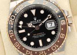 Rolex GMT-Master II 126711CHNR (2023) - Black dial 40 mm Gold/Steel case
