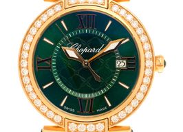 Chopard Imperiale 384221-5016 (2021) - Groen wijzerplaat 36mm Roségoud