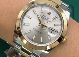 Rolex Datejust 41 126303 (2024) - Silver dial 41 mm Gold/Steel case