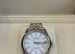 Rolex Datejust 36 126201 (2024) - Wit wijzerplaat 36mm Staal