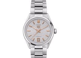 TAG Heuer Carrera WBN231B.BA0001 (2024) - Zilver wijzerplaat 36mm Staal