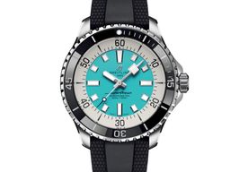 Breitling Superocean 44 A17376211L2S1 (2023) - Blauw wijzerplaat 44mm Staal