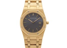 Audemars Piguet Royal Oak 56023BA (Onbekend (willekeurig serienummer)) - Grijs wijzerplaat 36mm Geelgoud