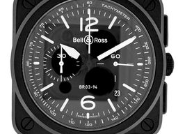Bell & Ross BR 03-94 Chronographe BR0394-BL-CE (2023) - Black dial 42 mm Ceramic case