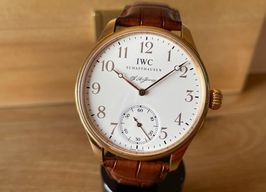 IWC Portuguese IW544201 (Unknown (random serial)) - White dial 43 mm Rose Gold case