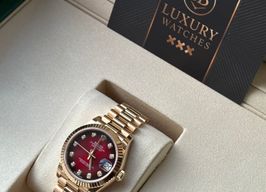 Rolex Datejust 31 278278 (2026) - Red dial 31 mm Yellow Gold case