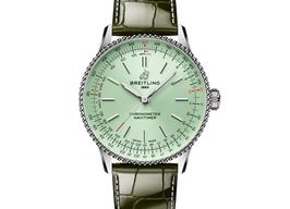 Breitling Navitimer A17327361L1P1 (2025) - Green dial 36 mm Steel case