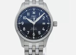 IWC Pilot Mark IW328202 (2024) - Zwart wijzerplaat 40mm Staal