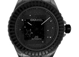 Chanel J12 H7989 (2023) - Black dial 38 mm Ceramic case