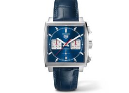 TAG Heuer Monaco CBL2111.FC6453 (2024) - Blauw wijzerplaat 39mm Staal