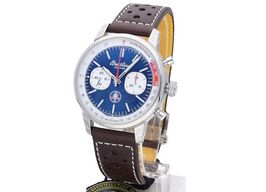 Breitling Top Time AB01763A1C1X1 (2024) - Blauw wijzerplaat 41mm Staal