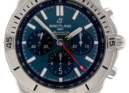 Breitling Chronomat 42 AB0134101C1A1 (2024) - Blauw wijzerplaat 42mm Staal