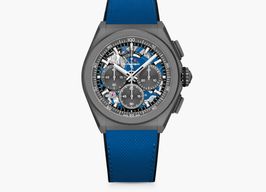 Zenith Defy El Primero 97.9001.9004/81.R946 (2024) - Blauw wijzerplaat 44mm Titanium