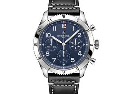 Breitling Classic AVI A233801A1C1X1 (2024) - Blauw wijzerplaat 42mm Staal