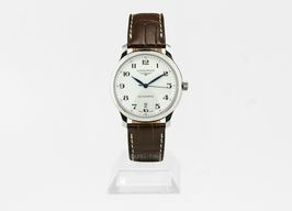 Longines Master Collection L2.628.4.78.3 (2024) - Wit wijzerplaat 39mm Staal