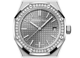 Audemars Piguet Royal Oak Selfwinding 15551ST.ZZ.1356ST.03 (2022) - Grey dial 37 mm Steel case