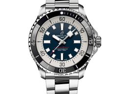 Breitling Superocean 44 A17376211C1A1 (2023) - Blauw wijzerplaat 44mm Staal