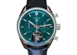 TAG Heuer Carrera CBS5011.FC6566 (2025) - Green dial 42 mm Steel case
