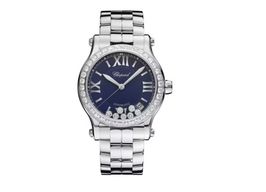 Chopard Happy Sport 278559-3007 (2024) - Blue dial 36 mm Steel case