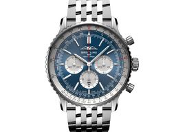 Breitling Navitimer 01 (46 MM) AB0137211C1A1 (2025) - Blauw wijzerplaat 46mm Staal