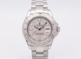 Rolex Yacht-Master 40 16622 (2004) - Zilver wijzerplaat 40mm Staal