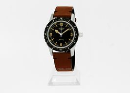 Longines Skin Diver L2.822.4.56.2 (2024) - Zwart wijzerplaat 42mm Staal