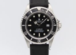 Rolex Sea-Dweller 4000 16600 (1999) - Zwart wijzerplaat 40mm Staal